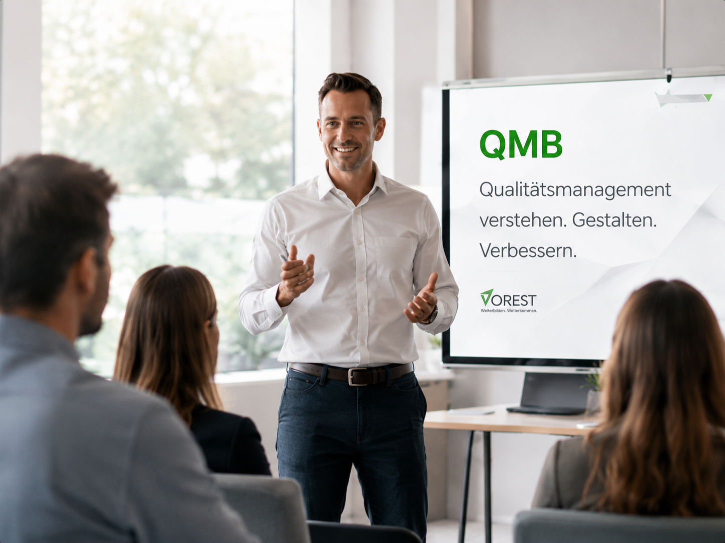 Live-Schulung der QMB-Ausbildung